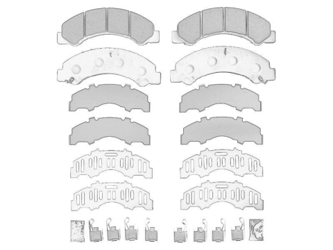 Piese Auto - Set placute frana Fata/Spate potrivit ISUZU FORWARD F, GRAFTER, N (5TH GENERATION), N (6TH GENERATION) 4HK1-E6S-RZ4E-TCENG(RDZ)EU6B 01.98-