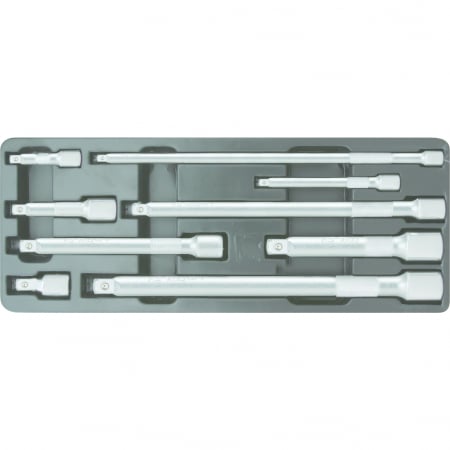 Set prelungitoare 1/4+3/8+1/2 9 piese [2]