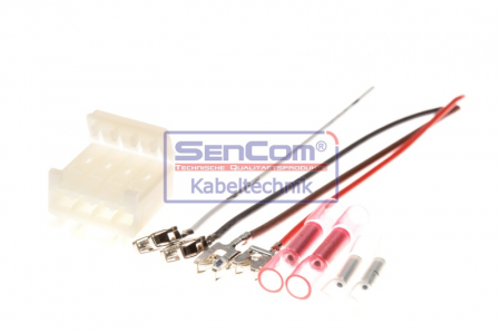 Set reparatie cabluri (100mm, Dreapta/Stanga) potrivit ABARTH GRANDE PUNTO; ALFA ROMEO 147; FIAT GRANDE PUNTO 1.2-3.2 01.01- [2]