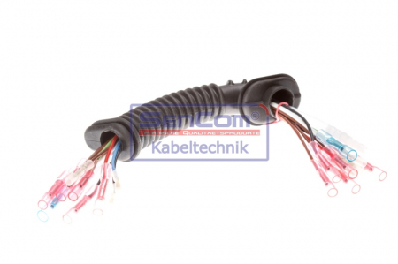 Set reparatie cabluri haion (250mm, numar pini: 10, cu capac; cu furtun, Stanga) potrivit VW GOLF IV 1.4-3.2 08.97-06.05 [1]