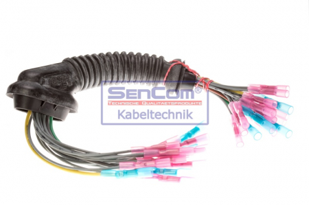 Set reparatie cabluri haion (350mm, numar pini: 14, cu capac, Dreapta/Stanga) potrivit FORD GALAXY I; SEAT ALHAMBRA; VW SHARAN 1.8-2.8 03.95-03.10 [1]