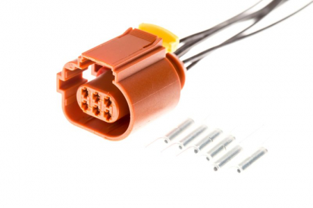 Set reparatie cabluri la EGR (100mm, Stanga) potrivit FIAT DUCATO potrivit ALFA ROMEO 159; AUDI A2, A4 B7, A6 C6; CITROEN JUMPER II; FIAT CROMA, DOBLO/MINIVAN, DUCATO 1.4-3.2D 11.95- [1]