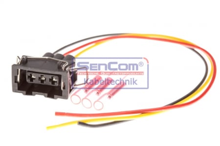 Set reparatie cabluri pentru far; pentru senzor de distanta (250mm) potrivit AUDI 100 C4, 80 B4, A6 C4, CABRIOLET B3, COUPE B3; VW GOLF III, PASSAT B3/B4, PASSAT B5 1.4-4.2 02.88-06.03 [2]