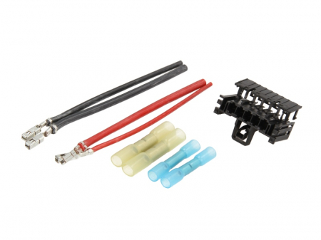 Piese Auto - Set reparatie cabluri pentru rezistenta de incalzire; pentru ventilator de alimentare cu aer (100mm, numar pini: 5) potrivit ALFA ROMEO MITO; CITROEN JUMPER II; FIAT DOBLO 0.9-3.0D 06.05-