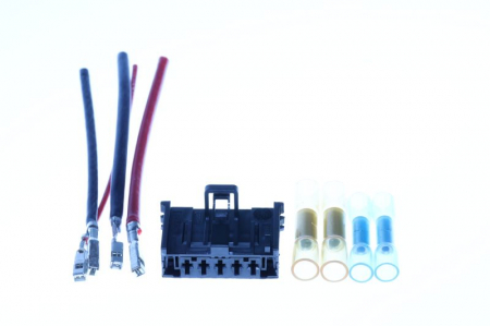 Set reparatie cabluri pentru rezistenta de incalzire; pentru ventilator de alimentare cu aer (100mm, numar pini: 5) potrivit ALFA ROMEO MITO; CITROEN JUMPER II; FIAT DOBLO 0.9-3.0D 06.05- [1]