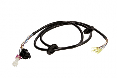 Capota - Set reparatie cabluri portbagaj (1400mm, numar pini: 7, cu capac, Dreapta) potrivit AUDI CABRIOLET B3 1.8-2.8 05.91-08.00
