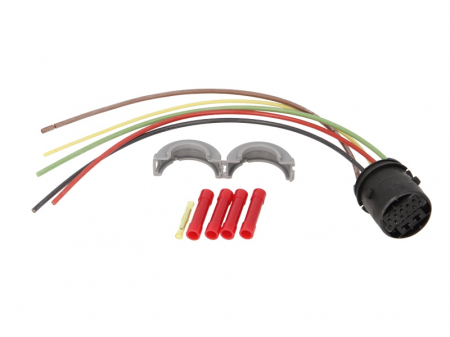 Piese Auto - Set reparatie cabluri usa (200mm, numar pini: 5, cu dop; fara acoperire; pentru vehicule fara ventilatoare electrice, Dreapta/Stanga) potrivit OPEL ZAFIRA A 1.6-2.2D 04.99-06.05