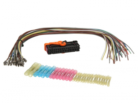 Piese Auto - Set reparatie cabluri usa (420mm, Dreapta/Stanga) potrivit SEAT ALHAMBRA, MII, TOLEDO IV; SKODA CITIGO, FABIA I, FABIA I PRAKTIK, FABIA II, FABIA III, RAPID, ROOMSTER 1.0-Electric 05.99-