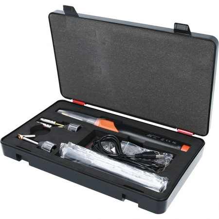 Scule service - Set reparatie din material plastic cu acumulator 134 piese