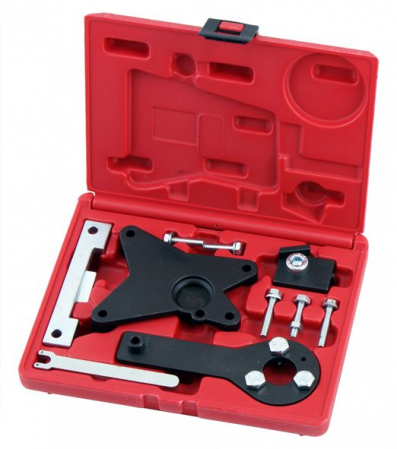 Scule service - Set scule întreținerea arbore cu came potrivit ALFA ROMEO; FIAT; FORD; LANCIA, 1.2/1.4/8v, timing belt,, OE: 1.860.987.000; 2.000.004.200; 2.000.004.300; 2.000.004.400; 2.000.004.500; 303-1477; 303-14