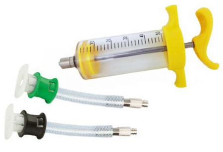 Echipamente service AC - Set seringa si adaptoare in trusa pentru statii incarcare aer conditionat