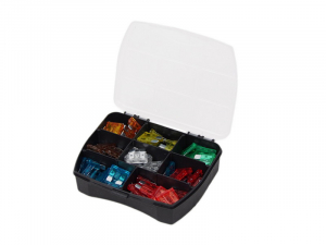 Accesorii auto - Set sigurante 100 bucata (10A - 20; 15A - 20; 20A - 12; 25A - 12; 30A - 12; 5A - 12; 7,5A - 12) standard