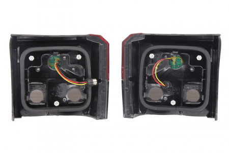 Set stop tripla lampa spate (Semnalizator fumuriu, culoare sticla: rosu) VW TRANSPORTER BUS/PLATFORMA/SASIU 1995-2003 [1]