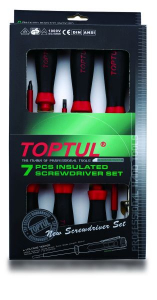 Surubelnite - Set surubelnita izolata la 1000V, Toptul 7bucati