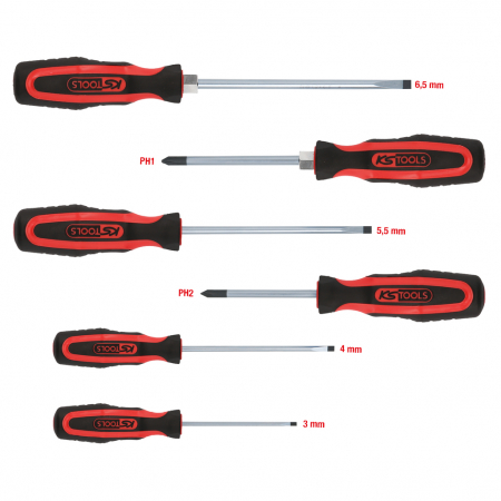 Surubelnite - Set surubelnite ERGOTORQUEplus 6 piese plate PH
