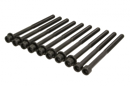Piese Auto - Set suruburi chiulasa potrivit HYUNDAI GENESIS, GRANDEUR, H-1 TRAVEL, I30, IX35, KONA, SANTA FE IV, SANTA FÉ II, SANTA FÉ III, SONATA V, SONATA VI, TUCSON; KIA CARENS III, CERATO II 2.0-2.4LPG 01.05-