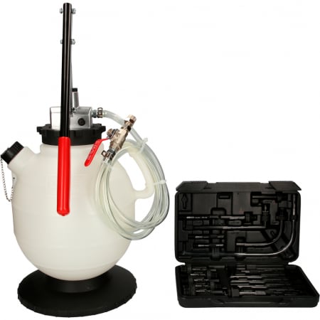 Set universal pompa manuala umplere ulei cutie de viteze, transmisie, diferential 20 adaptoare [1]