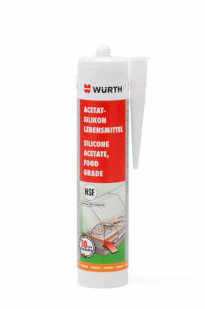 Solutii tehnice - Silicon alimentar argintiu 310 ml Wurth