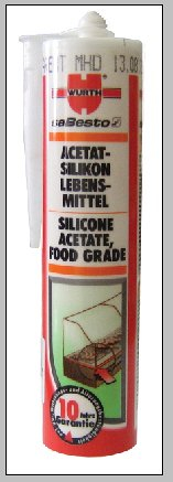 Solutii tehnice - Silicon alimentar transparent 310 m Wurth