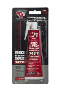 Chimice si Intretinere - Silicon de etansare etansare, 85g,  Rosu, rezistent la: Lichid racire; Uleiuri de motor, -54/343°C