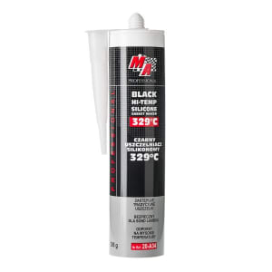 Chimice si Intretinere - Silicon de etansare etansare, izolant de silicon, cartus 290g, Negru, rezistent Lichid racire; Uleiuri de motor; Vaselina, -54/329°C,temperatura ridicata