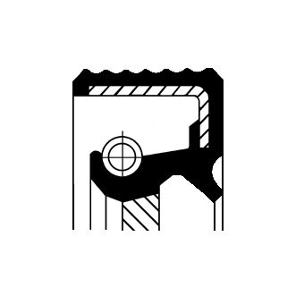 Simering arbore cotit (85x105/105x8) potrivit MERCEDES 123 (C123), 123 T-MODEL (S123), 124 (W124), E (W210), G (W460), S (W116) 0.9-6.5D 12.67- [2]