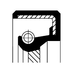 Simering arbore cotit (98x110/110x8,5) potrivit MERCEDES 124 T-MODEL (S124), 124 (W124), /8 (W115), S (W108, W109), SL (R107); VOLVO 850 1.0-4.9 01.68-02.17 [3]