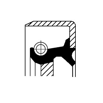 Cuzineti - Simering arbore cotit fata (65x85/85x13) potrivit FENDT 1 / 2 / 3 / 4 / 5, 200, 300, 80, F; ABG ALEXANDER, BV, MAW, PUMA, SAW, SF, TITAN, WZ; AG CHEM GLEANER; AGCO 9000 4.236-F8L413