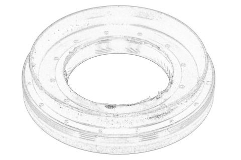 Piese Auto - Simering arbore cotit potrivit VW AMAROK, TOUAREG 2.0-4.2D 01.10-