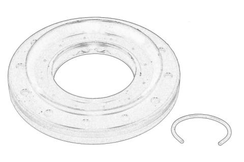 Garnituri - Simering diferential (x10/15,5) potrivit BMW 1 (E81), 1 (E82), 1 (E87), 1 (E88), 3 (E46), 3 (E90), 3 (E91), 3 (E92), 3 (E93), 5 (E39), 5 (E60), 5 (E61) 2.0-4.6 09.95-03.18