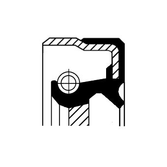 Simering ulei arbore cotit (95x120/120x13) potrivit DEUTZ [2]