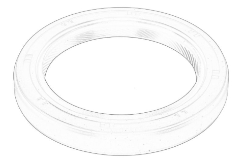 Piese Auto - Simering ulei arbore cotit Fata potrivit ISUZU