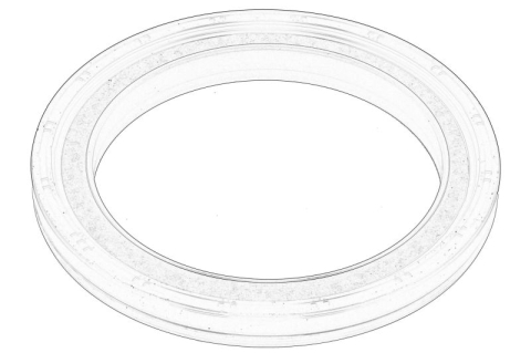 Piese Auto - Simering ulei arbore cotit Spate potrivit ISUZU