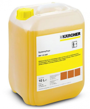 Echipare service - Solutie anticalcar pentru spalatoare cu apa calda sub presiune Karcher RM 110 ASF, 6.295-303.0, 10 l
