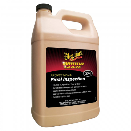 Detailing auto - Solutie auto Meguiars, pentru finalizarea ciclului de spalare, 3.78L, Final Inspection