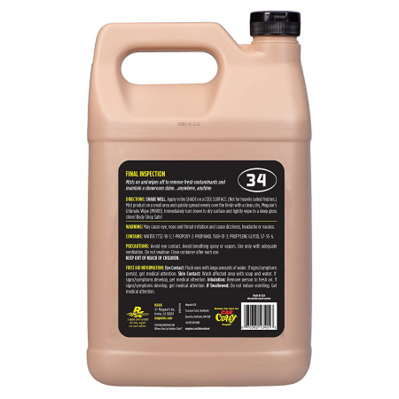 Solutie auto Meguiars, pentru finalizarea ciclului de spalare, 3.78L, Final Inspection [1]