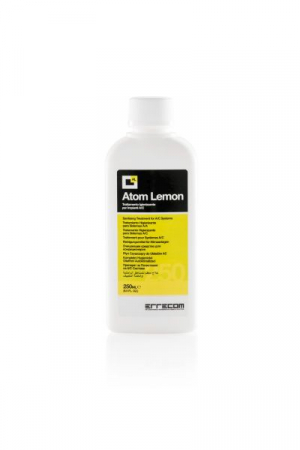 Consumabile service AC - Solutie dezinfectanta aer conditionat ATOM LEMON, 250 ml, 1 buc, aplicare dezinfectare pentru aparate ultrasonice