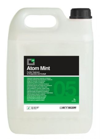 Consumabile service AC - Solutie dezinfectanta aer conditionat ATOM MINT, 5000 ml, pentru aparate ultrasonice