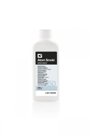 Consumabile service AC - Solutie dezinfectanta aer conditionat ATOM SMOKI, 250 ml, 1 buc, aplicare dezinfectare pentru aparate ultrasonice