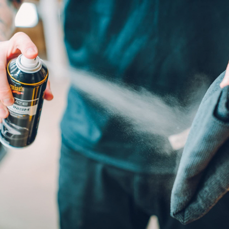 Solutie protectie auto Meguiar's, aerosol, laveta stergere inclusa, 241g, Ultimate Fast Finish (Aerosol) EU [4]