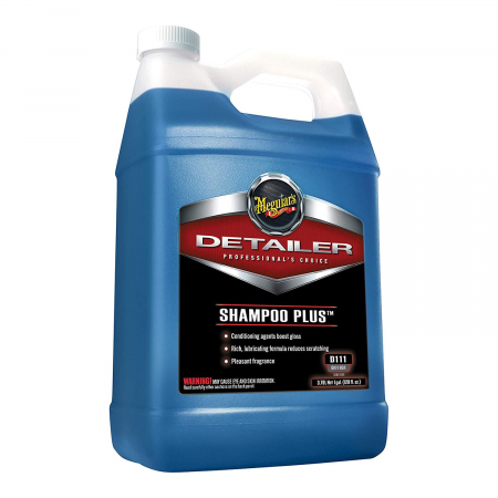 Chimice si Intretinere - SOLUTIE SPALAT LUBREFIATA, 3.78 L, SHAMPOO PLUS - Meguiar's