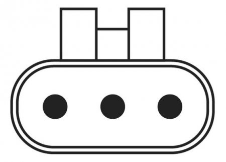 Sonda lambda (numar fire 3, 910mm) (inainte de catalizator) potrivit CHEVROLET VECTRA; OPEL ASCONA C, ASTRA F, CALIBRA A, CORSA A, KADETT E, KADETT E COMBO, KADETT E/KOMBI 1.2-3.0 08.84- [1]