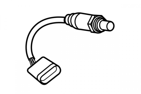 Piese Auto - Sonda Lambda (numar fire 4, 500mm) potrivit AUDI A3; SKODA OCTAVIA I; VW GOLF IV 1.6 09.96-12.07