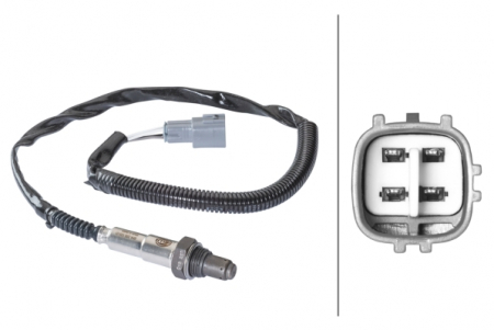 Piese Auto - Sonda lambda (numar fire 4, 640mm) potrivit CHEVROLET EPICA; KIA SORENTO I; NISSAN X-TRAIL I; TOYOTA AYGO, YARIS 1.0-2.4 04.99-