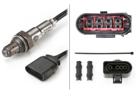 Piese Auto - Sonda lambda (numar fire 4, 720mm) potrivit AUDI A3, A4 B5; FIAT TALENTO; MAZDA CX-7; SEAT ALHAMBRA, ALTEA, AROSA, CORDOBA, IBIZA II, INCA, LEON, TOLEDO II; SKODA OCTAVIA I 1.0-2.5 09.93-