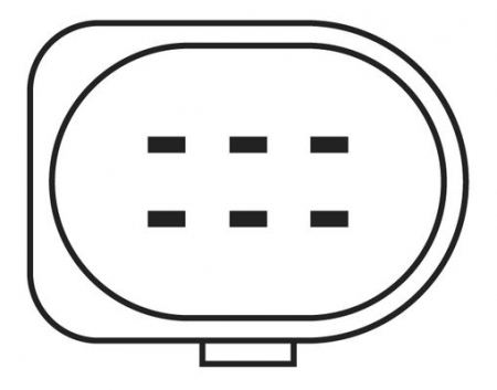 Sonda lambda (numar fire 5, 450mm) (inainte de catalizator) potrivit MERCEDES A (W176), B SPORTS TOURER (W246, W242), CITAN MIXTO (DOUBLE CABIN), CITAN (MPV) 1.1D-2.2D 06.01- [1]