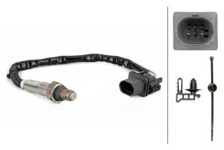 Sonda lambda - Sonda lambda (numar fire 6, 292mm) potrivit CITROEN C5 III, C6; FIAT DUCATO; FORD RANGER, TRANSIT; HYUNDAI ACCENT IV, I20 ACTIVE, I20 II, I30, I40 I, I40 I CW, IX20, TUCSON 1.1D-3.0DH 10.05-