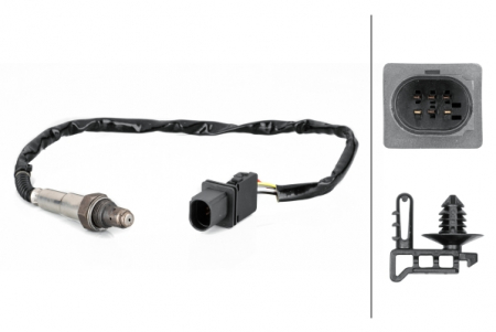 Sonda lambda - Sonda lambda (numar fire 6, 545mm) potrivit OPEL AGILA, COMBO TOUR, COMBO/MINIVAN; SUZUKI SPLASH, SWIFT IV 1.2/1.2LPG/1.6D 01.08-