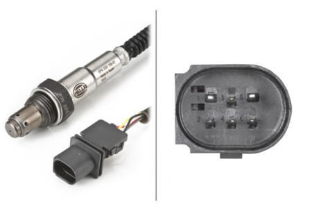 Sonda lambda - Sonda lambda (numar fire 6, 600mm) potrivit IVECO DAILY V, DAILY VI; MERCEDES C (C204), C (CL203), C T-MODEL (S203), C T-MODEL (S204), C (W203), C (W204), CLC (CL203) 1.6-6.2 10.00-
