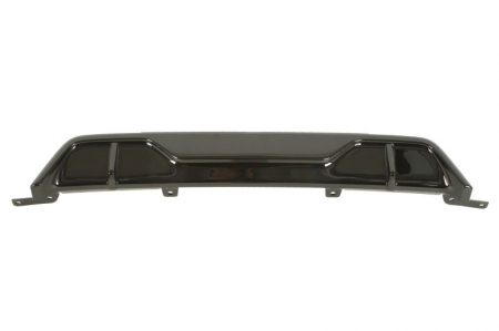 Elemente bara - Spoiler bara spate model pachet M, negru cu 2 iesiri esapament potrivit BMW Seria 3 G20, G21 dupa 2019
